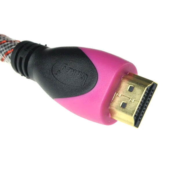 Новейший высокоскоростной 3 м/10 футов позолоченный HDMI-совместимый удлинитель