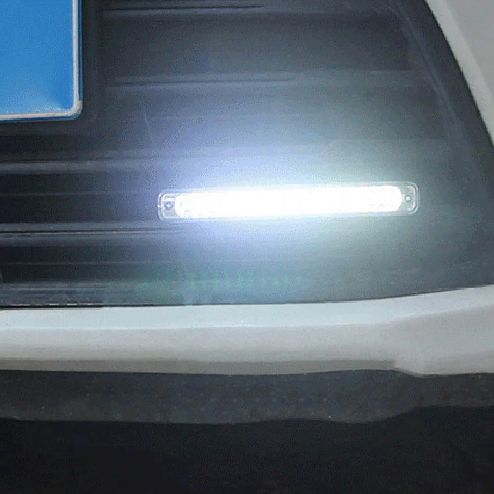 1 пара светодиодный DRL Авто дневные ходовые огни светильник Водонепроницаемый COB