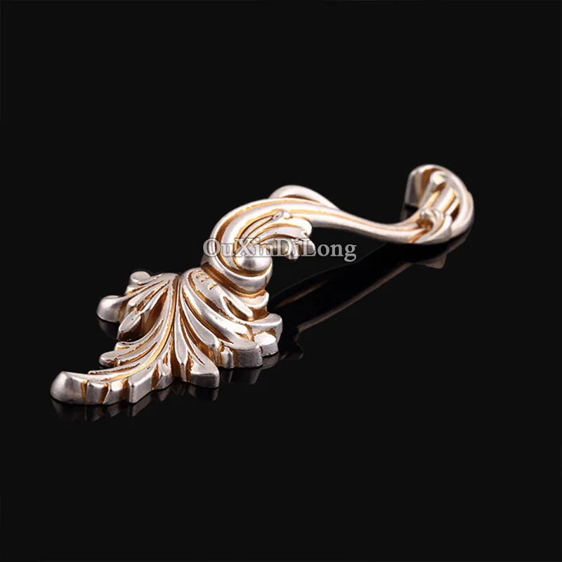 Элегантная Роскошная 1 пара Европейский кухонный шкаф дверные ручки ящик комод