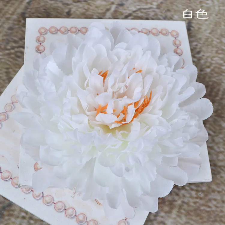 

18cm Artificial simulation flower silk flower peony diy wedding decoration props
