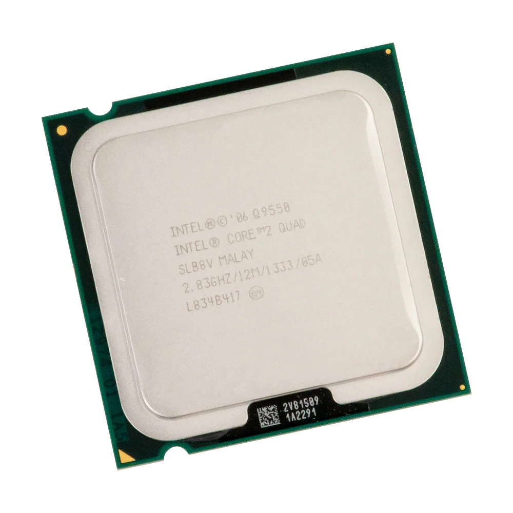 Intel Core 2 Quad Q9550 настольный процессор четырехъядерный 2,83 ГГц 12 Мб кэш-память FSB 1333 LGA 775 9550 используемый процессор