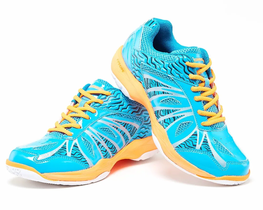Kawasaki обувь для бадминтона для мужчин и женщин Zapatillas Deportivas желтая спортивная обувь дышащие домашние кроссовки K-076