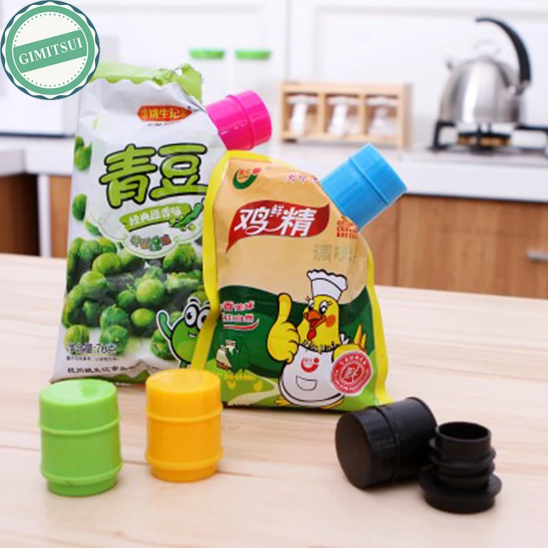 3 шт. Еда закуски чипсы сумка для хранения герметизации клип замок уплотнителя