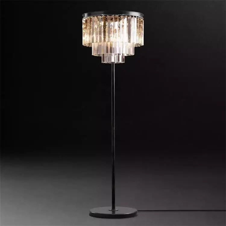 

Nordic LED living room standing lighting Modern luminaires home deco fixtures crystal floor lights bedroom floor lamps