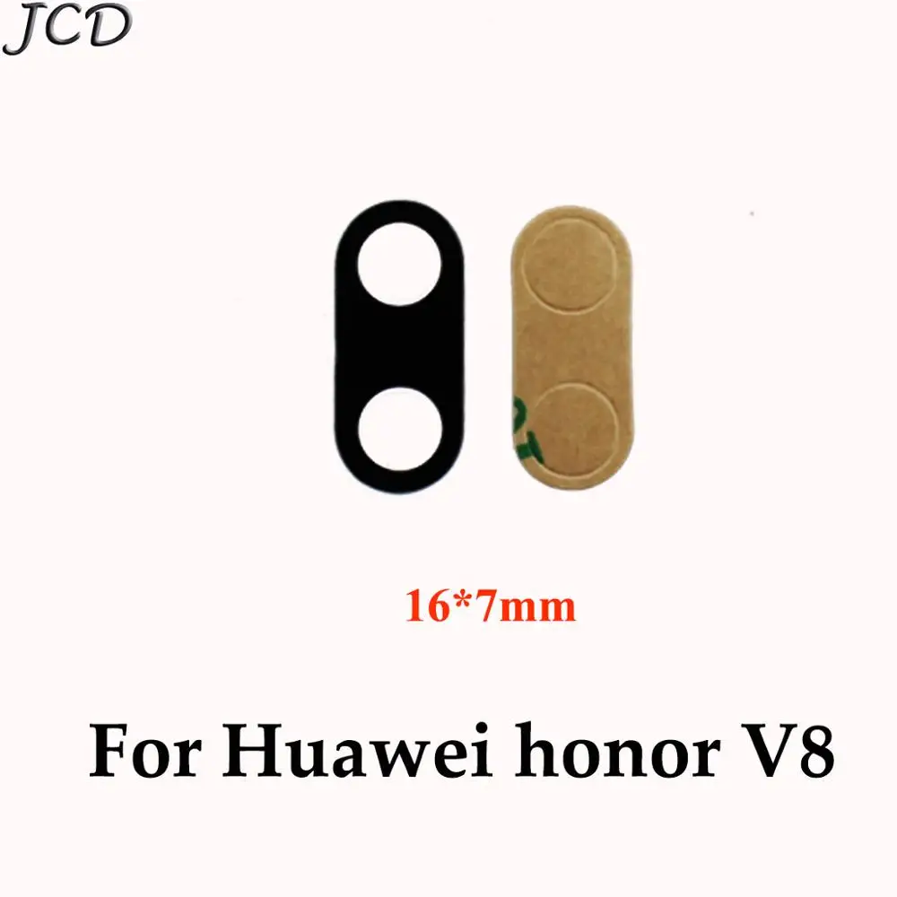 JCD 1 шт. Черная задняя крышка объектива камеры для Huawei Honor 6 3C 4X 3X G510 7 7I V8 4A 5X Plus