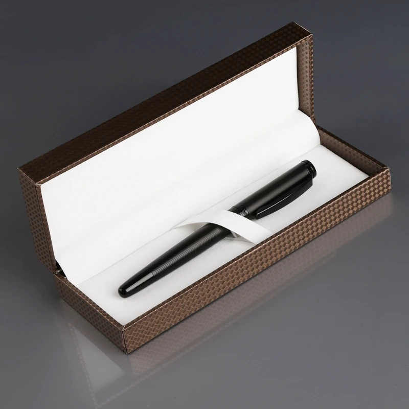 Ручка перьевая Hero 737 черная металлическая 0 5 мм | Канцтовары для офиса и дома