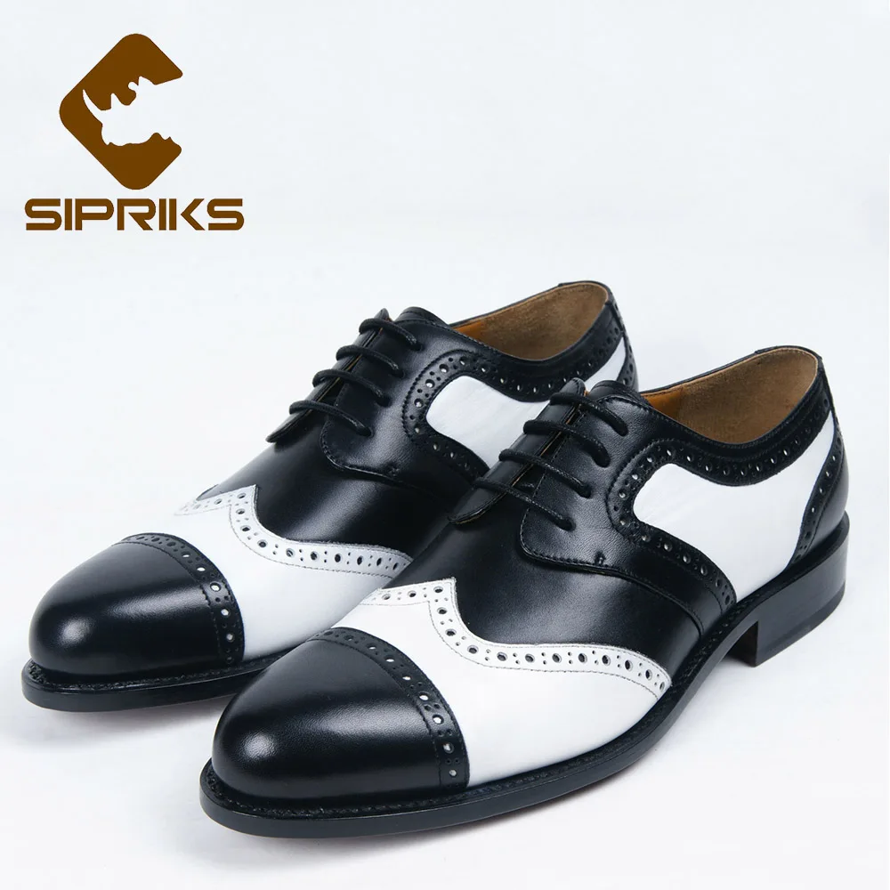 

Мужские туфли Goodyear рант черные белые кожаные туфли для руководителя мужские Великолепные Сапоги Дерби Ретро жениха свадьба cie