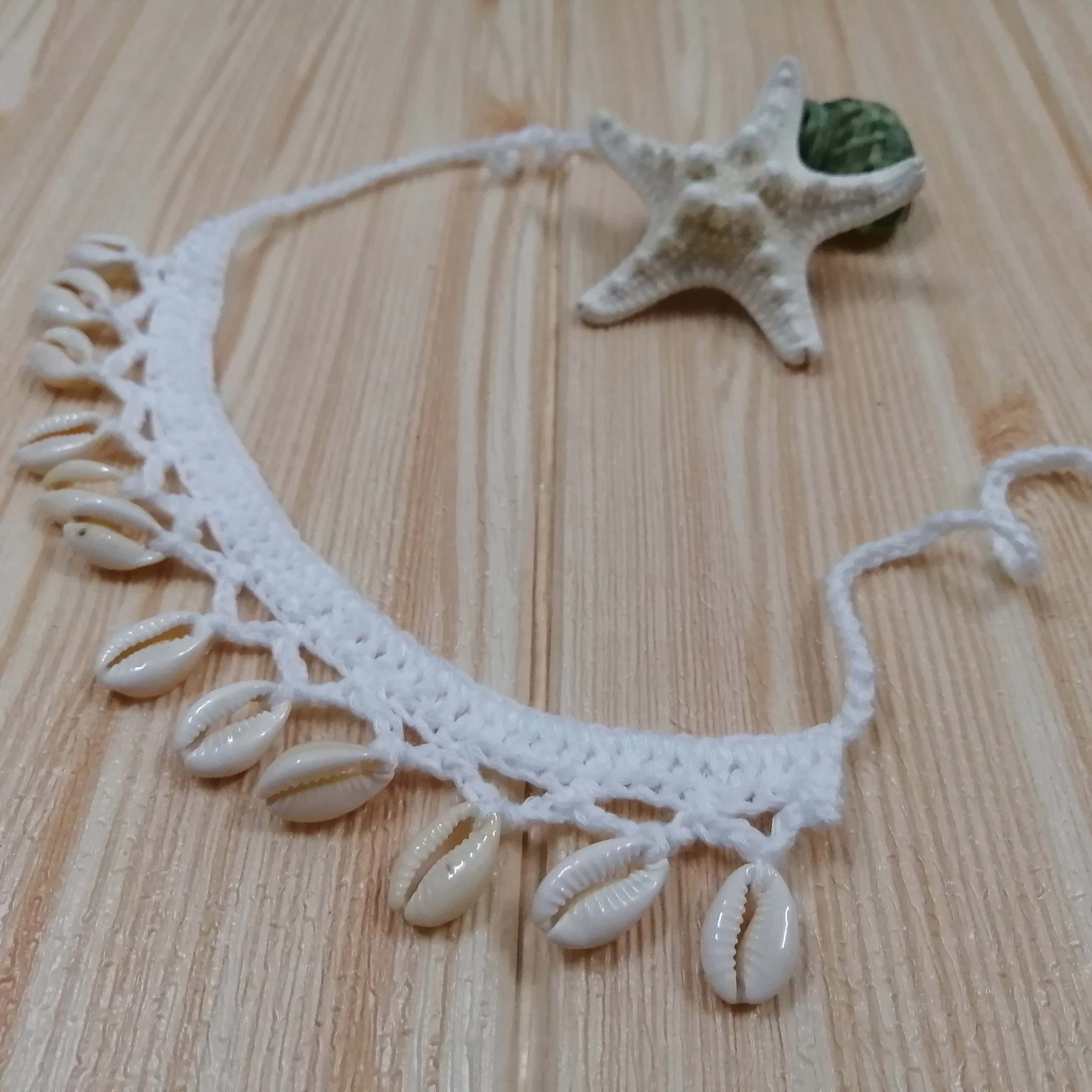 Новые Вязаные босоножки Seashell ножной браслет для женщин обувь для йоги Летний Пляжный браслет со ступнями ног лодыжки на повязка на ноги Богемия