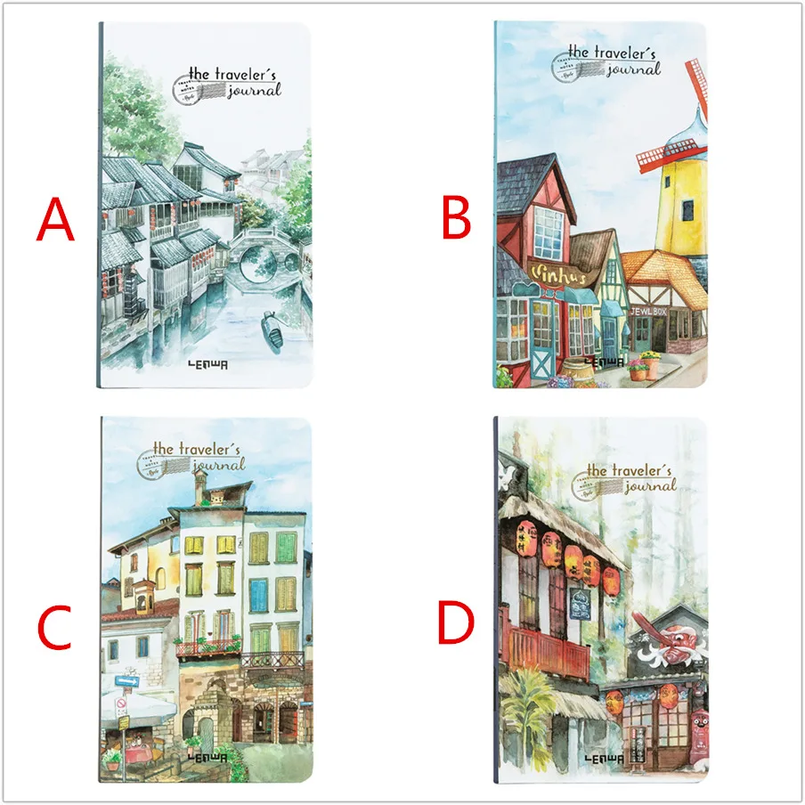 Блокнот Журнал путешественника с твердым покрытием красивый дневник блокнот