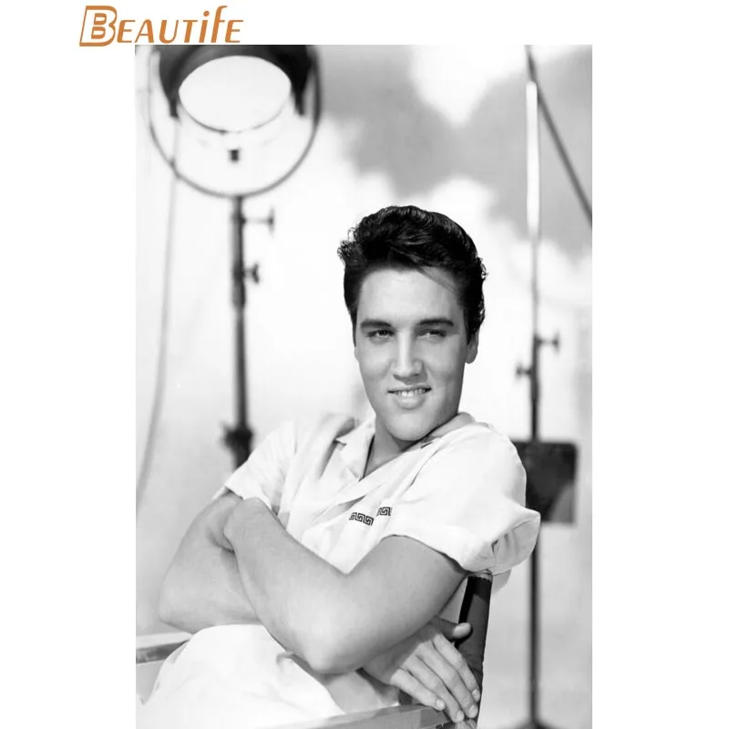 Индивидуальный Шелковый постер на холсте Elvis Presley новинка печать вашего