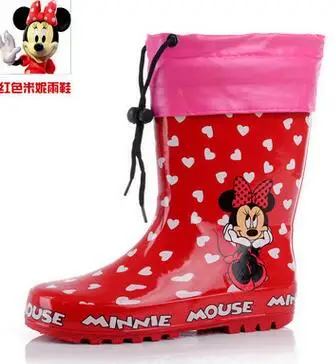 Детские резиновые сапоги для девочек и мальчиков водонепроницаемые мальчиков|kids