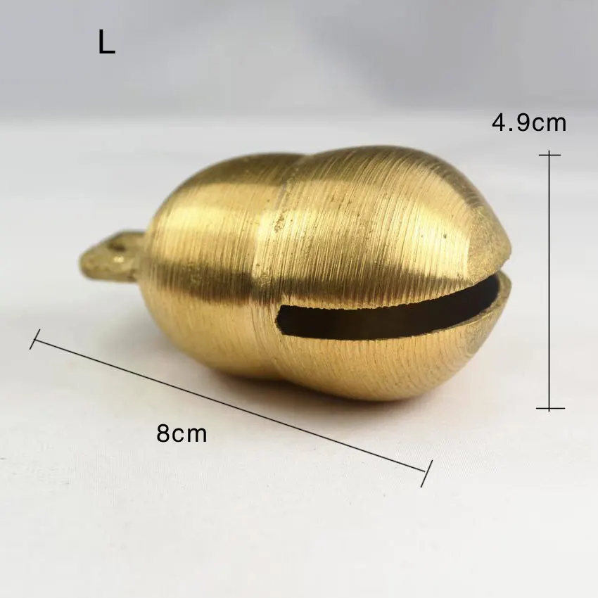 Dog Cow Horse Sheep Equipment Grazing Bells Upgraded Version Prevent The Loss Brass Bell | Дом и сад