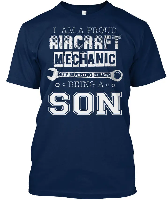 

Funny O Neck T Shirt Aircraft Mechanic Standard Unisex T-Shirt Summer Tee Shirt
