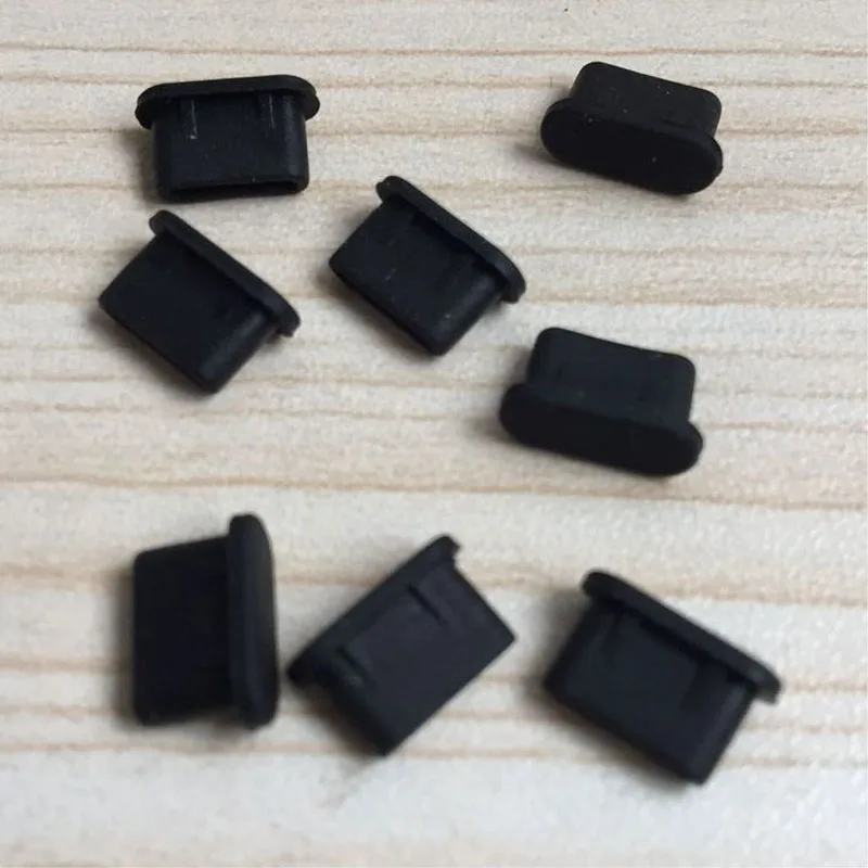 10 шт. Тип USB-круглый кабель для зарядки Порты и разъёмы Пылезащитная заглушка USB C