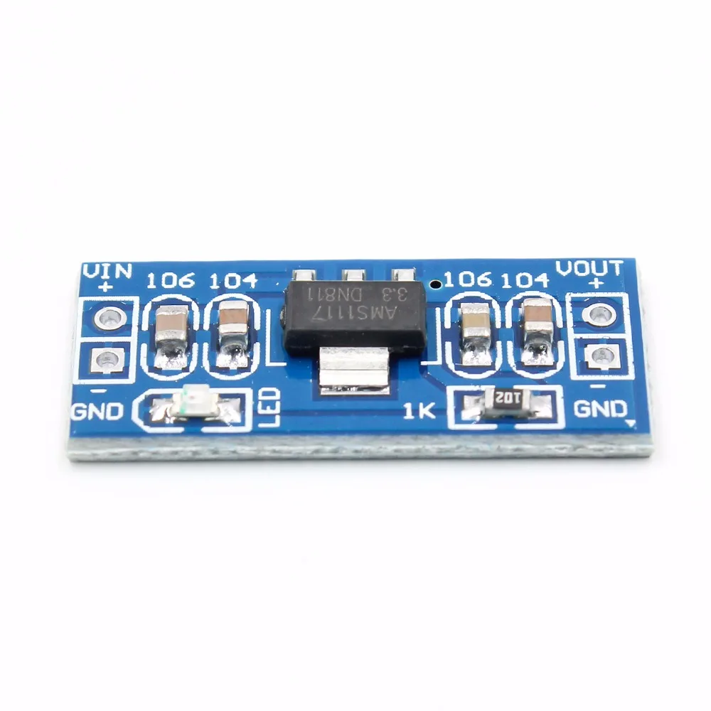 Высококачественный модуль питания LM1117 AMS1117 4 5 7 в с поворотом 3 В bluetooth Raspberry