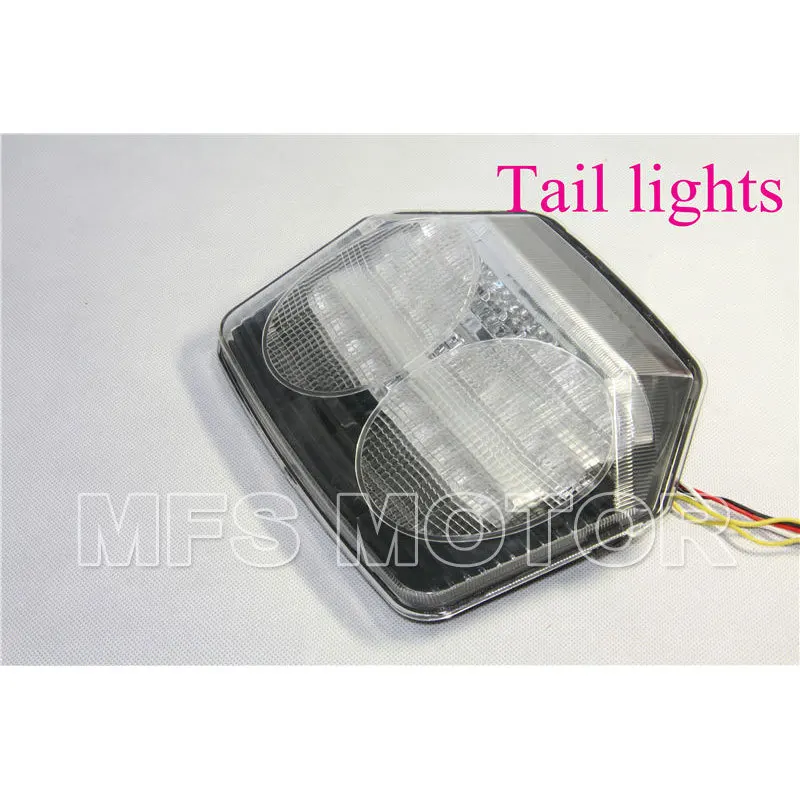 Запчасти для мотоциклов светодиодные задние светильник тормозной поворотники