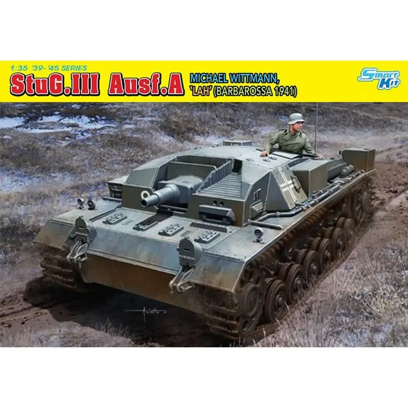 DRAGON 6860 1/35 StuG.III Ausf.A. Подразделение балбаросса 1941 набор моделей в масштабе|Наборы