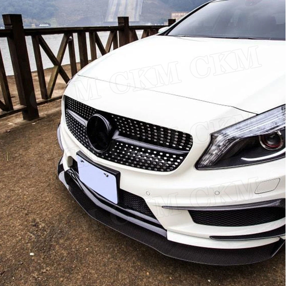 Передний бампер из углеродного волокна для Mercedes Benz A Class W176 A180 A200 A260 A45 RZ Style 2013-2016 |