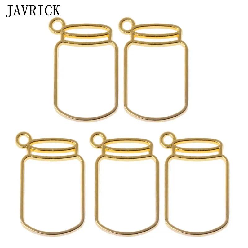 5 шт. плавающие бутылки металлическая оправа полые подвесные оправы УФ смола