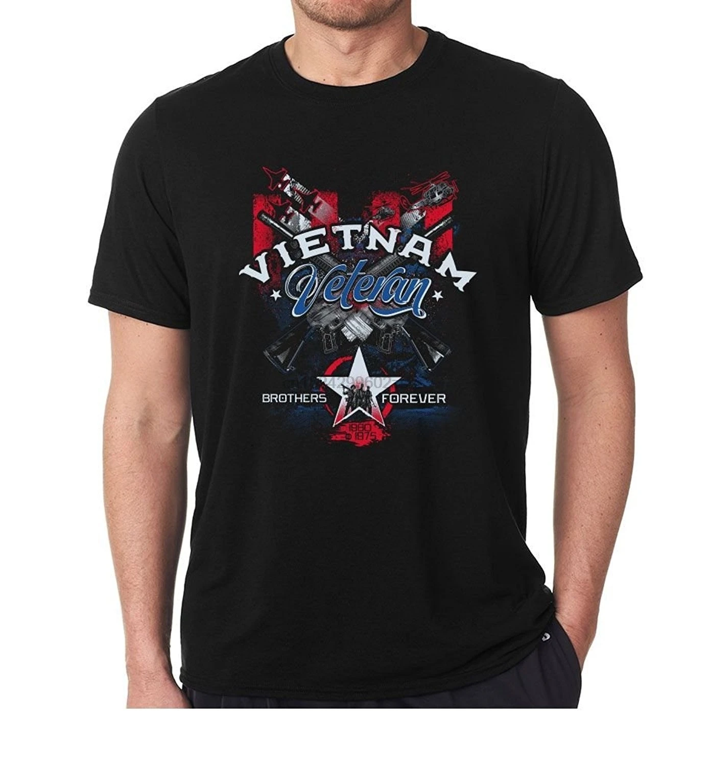 Vietnam Veteran Brothers Forever патриотическая Американская футболка модная унисекс с