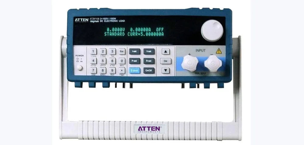 

Atten ATZ9712B 300W 0-15A 0-500V 0.03% + 0.05% FS DC электронная нагрузка