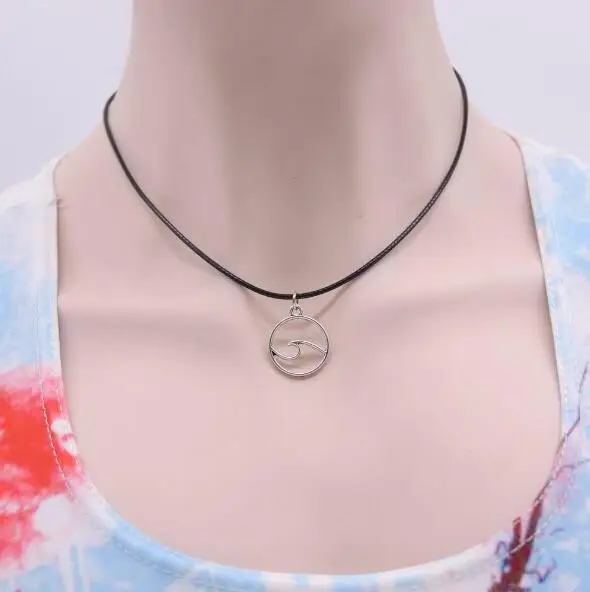 European and American fashion new money decoration hot retro geometric wave necklace female jewelry accessories factory direct | Украшения