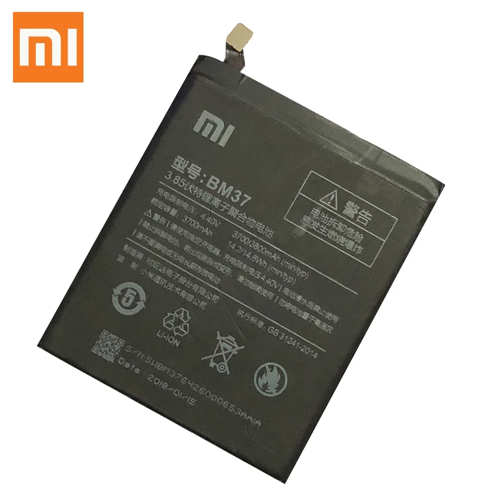 BM35 BM36 BM37 BM38 BN20 Батарея для Xiaomi mi 4C 5C 4S 5S Plus mi 4C mi 5S mi 5C Замена литий-полимерный аккумулятор+ Бесплатные инструменты