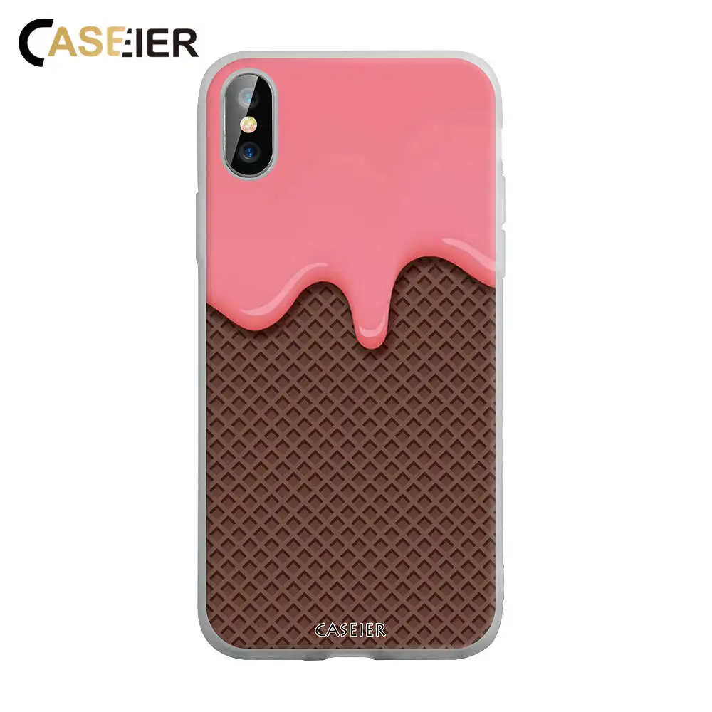 CASEIER матовый чехол для телефона Xiaomi MI 8 SE Lite A2 6X A1 5X Летний мороженого Redmi 6A Note 5 6 7 Pro