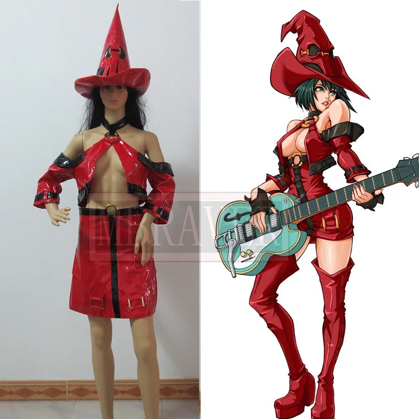 Фото Guilty Gear XX INO Косплей Костюм Хэллоуин Рождественская вечеринка Униформа на заказ Любой размер №1