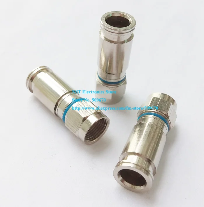 High Quality RG59 Weatherproof F Compression Connector RG-59 Adapter/Free Shipping/25PCS | Обустройство дома