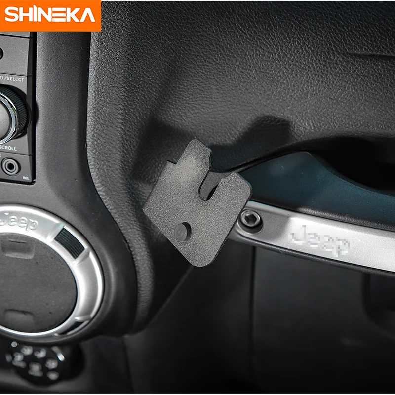 Автомобильный gps кронштейн SHINEKA для Jeep Wrangler JK, держатель для телефона, Ipad, держатель для Jeep Wrangler JK 2012+ аксессуары