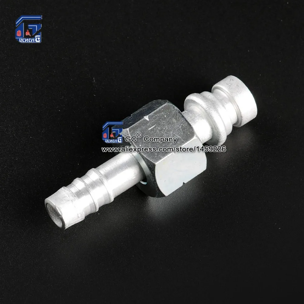 Прямой фитинг с бородкой #8 10 мм уплотнительное кольцо внутренней резьбой M22x1.5 для кондиционера шланг