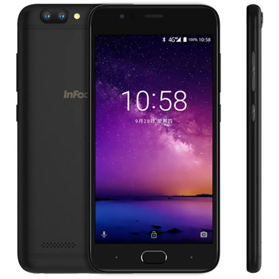 Infocus A3 мобильный телефон 5,2 дюймов MT6737W четырехъядерный 2 Гб ОЗУ 16 Гб ПЗУ 13,0 камера 3050 мАч Android 7,0 4G TDD-LTE смартфон