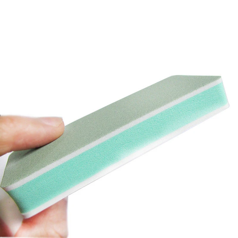 5 шт./лот зеленая пилка для ногтей буфер блок инструмент дизайна маникюрная