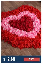 Rose Petals Wedding Accessories 1000 pieces / lot Cheap Petalas Artificiais Rose Petals Flowers Wedding Decoration Beautiful