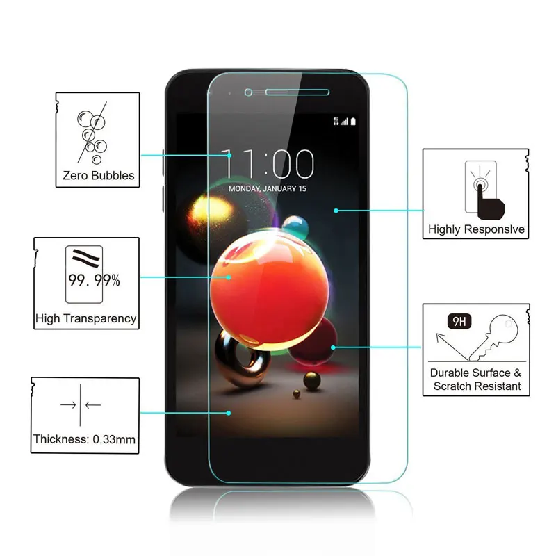 Fqyang с уровнем твердости 9 H закаленное Стекло для LG X power 2 MAX MACH MANGNA Защитное стекло