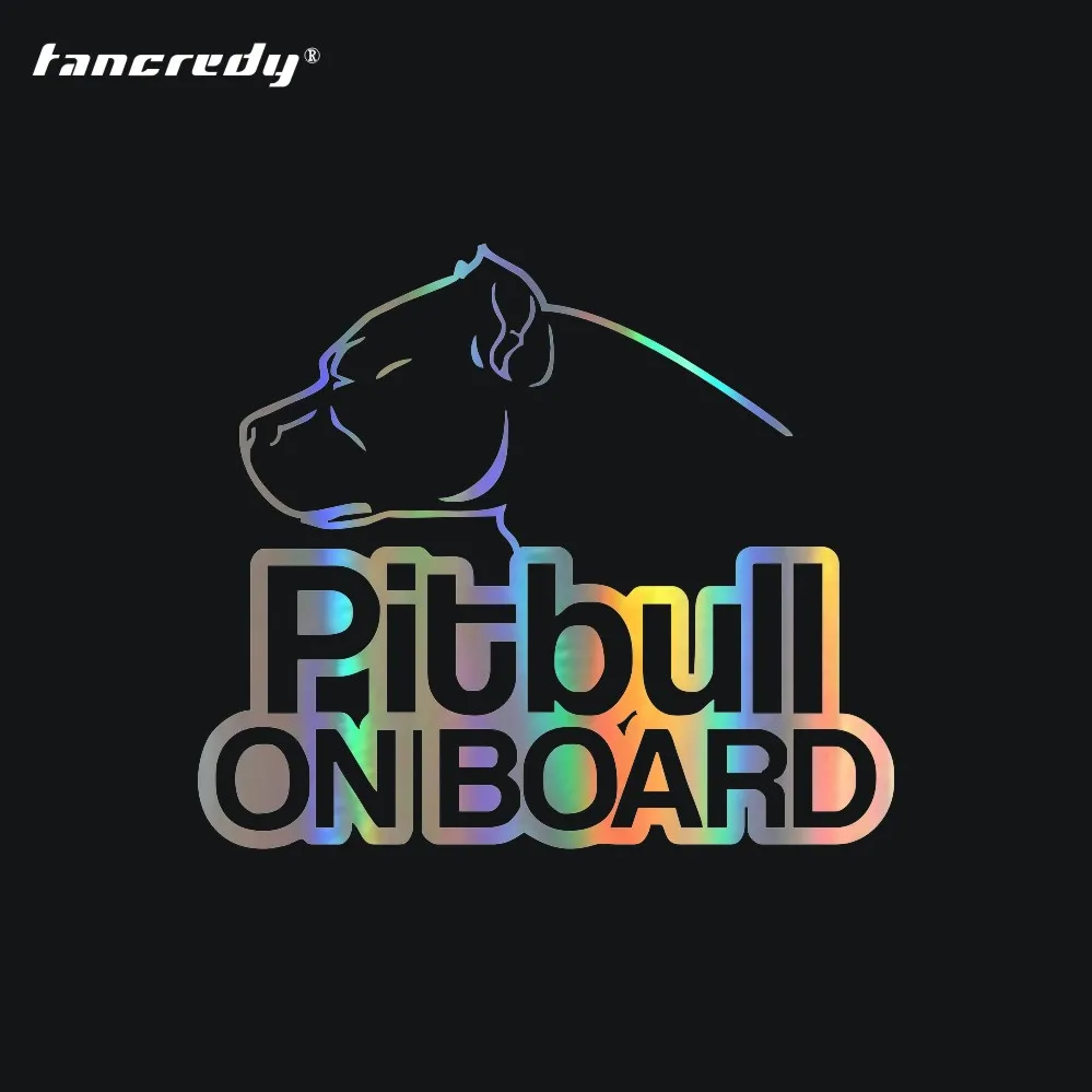 Tangredy 16*13 9 см Pitbull на борту автомобиля наклейка и автомобильная Доберман Стайлинг