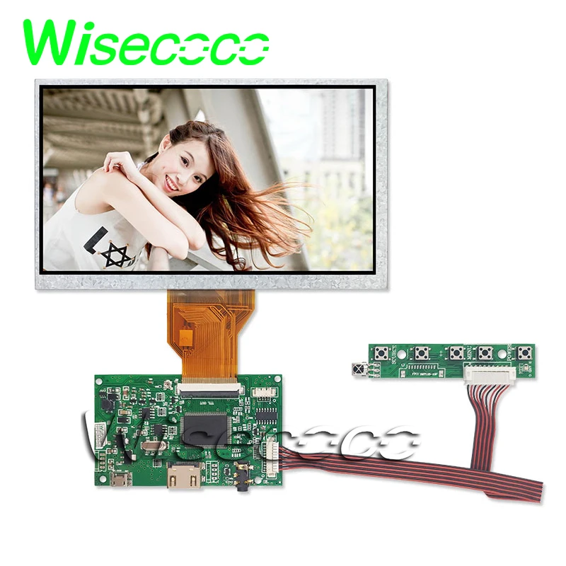 7 0 дюймов 800*480 AT070TN90 V.1 Tft Lcd сенсорная панель FPC Conrtoller плата для портативного DVD