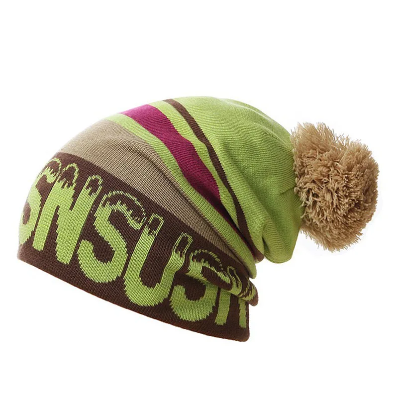 SNSUSK зима gorros Катание на коньках зима сноуборд лыжная шапочка и шапка бини для мужчин женская вязаная шапка