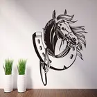 Виниловая лошадь животные искусство домашний Декор настенный стикер водонепроницаемый Съемный Декор Гостиная спальня настенные наклейки D756