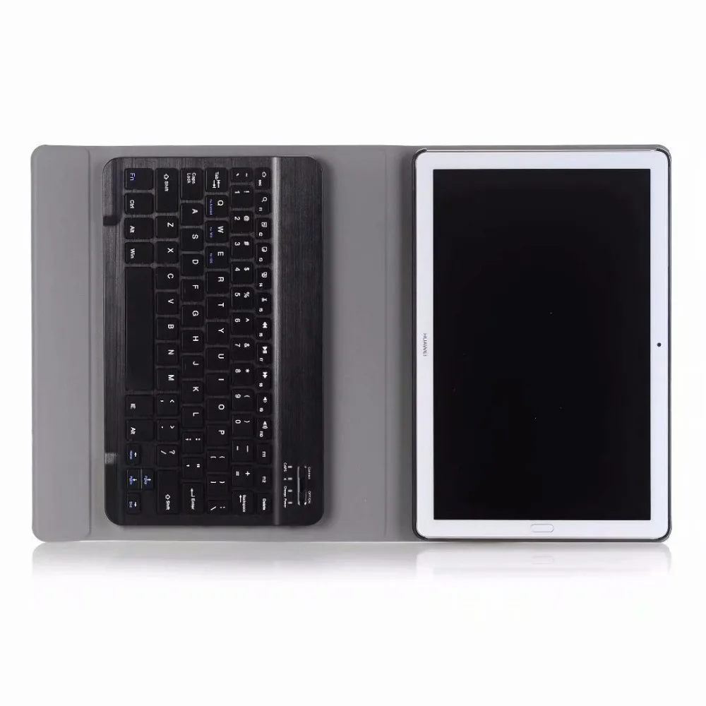 Ультра тонкий Съемный беспроводной Bluetooth клавиатура чехол для Huawei MediaPad M5 10 8