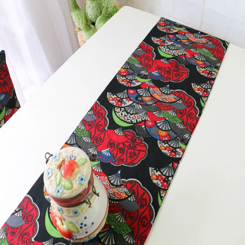 Узор в китайском стиле двухэтажный стол бегун обеденный стол ткань Кафе Отель Чайный дом украшение chemin de стол
