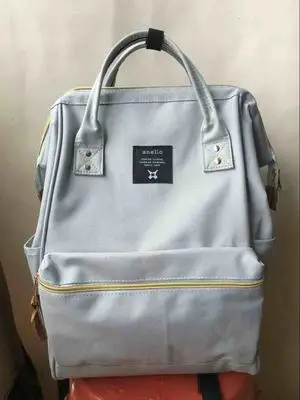 Light Gray Школьный рюкзак в японском стиле Оксфорд для девочек-подростков и мальчиков, винтажный рюкзак, сумка для колледжа, Женский легкий милый рюкзак с кольцом - Цвет: Light Gray