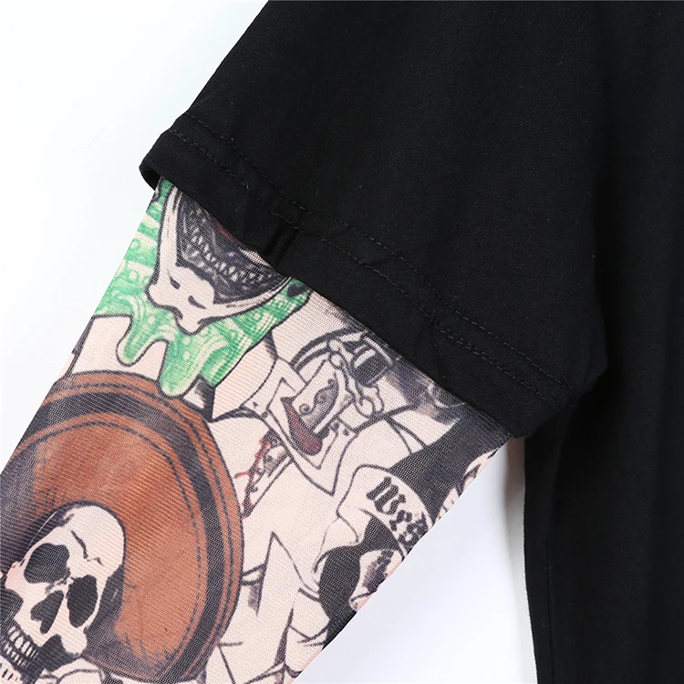 2020 Семейный комплект осенняя футболка с длинным рукавом и принтом