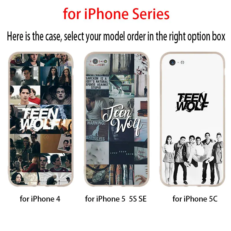 Stilinski 24 Teen Wolf Silicone Soft Cover Case FOR iPhone 13 11 12 Pro X XS Max XR 8 7 6 Plus SE Coque 2020 | Мобильные телефоны и