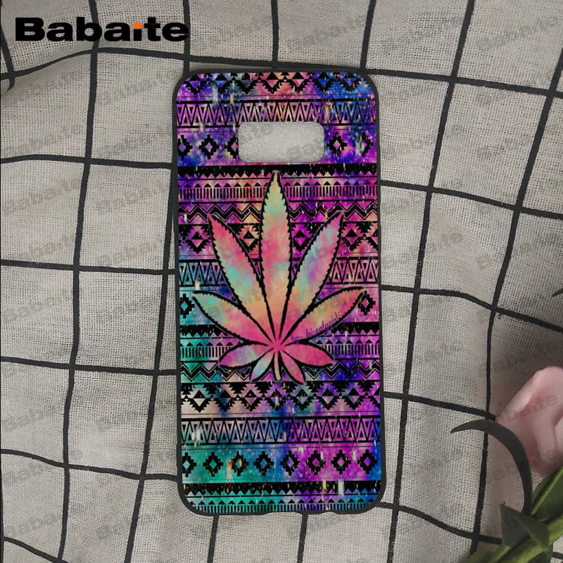 SMOKING eat weed sleep music Protector phone Case For Samsung Galaxy s9 s8 plus note 8 note9 s7 s6edge cases Babaite