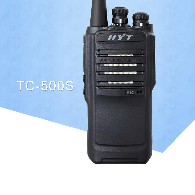 Для HYT Radio TC 500S двухсторонняя радиостанция UHF 450 470 МГц VHF 136 154 рация