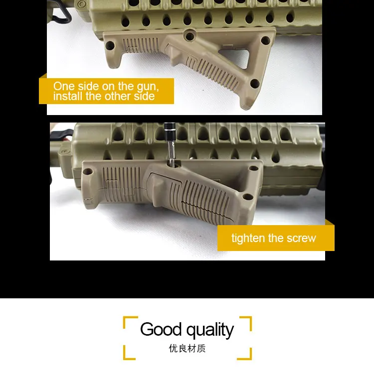 Тактическая Передняя рукоятка пистолет аксессуары ручка AFG2 угловой Foregrip треугольник держатель подходит 20 мм Пикатинни Охота страйкбол военный