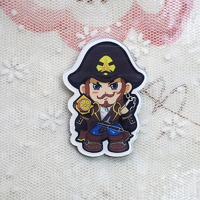FFFPIN игровая одежда значок геймер Teemo Garen милый нагрудник булавка брошь для сбора монет домашний Автомобиль рюкзак игра украшение - Цвет: Model L