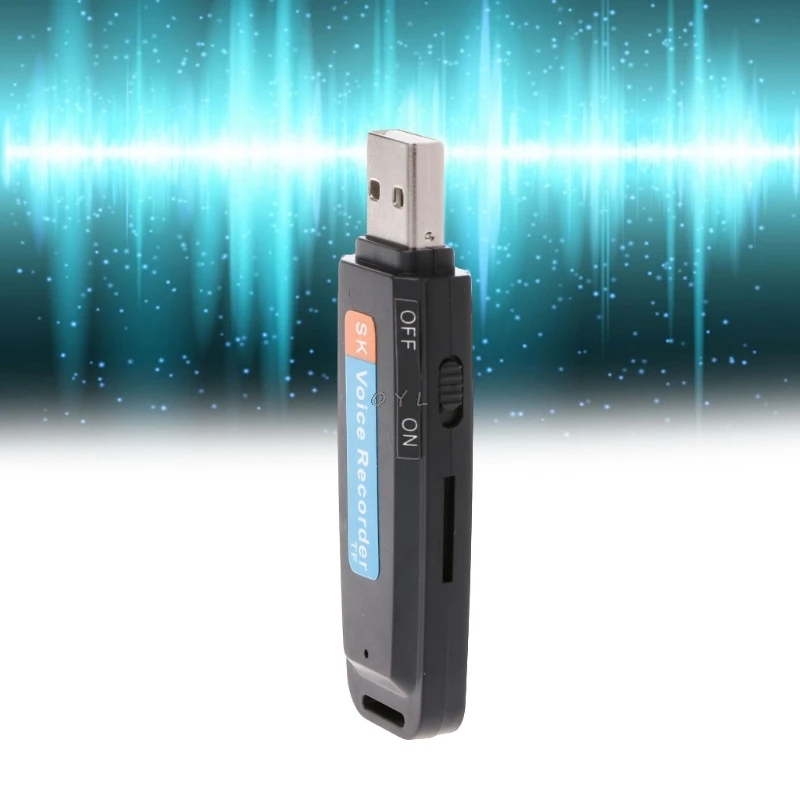 Мини цифровой аудио диктофон ручка 8 ГБ USB флэш-накопитель u-диск | Компьютеры и
